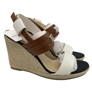 Liz Claiborne Amaro espadrille wedge sandals women’s Size 8.5M